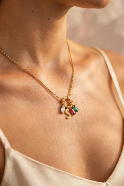 Little Jewellery Story - Buchstabenkette "A", gold