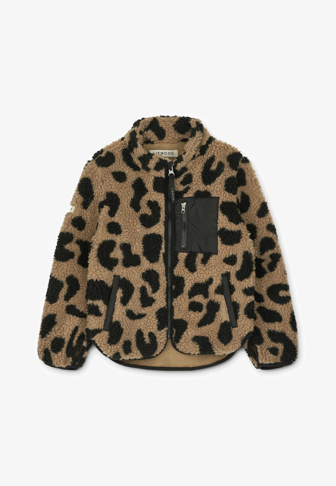 Liewood - Baby Fleecejacke Nelson Leo Print MINI &amp; ME
