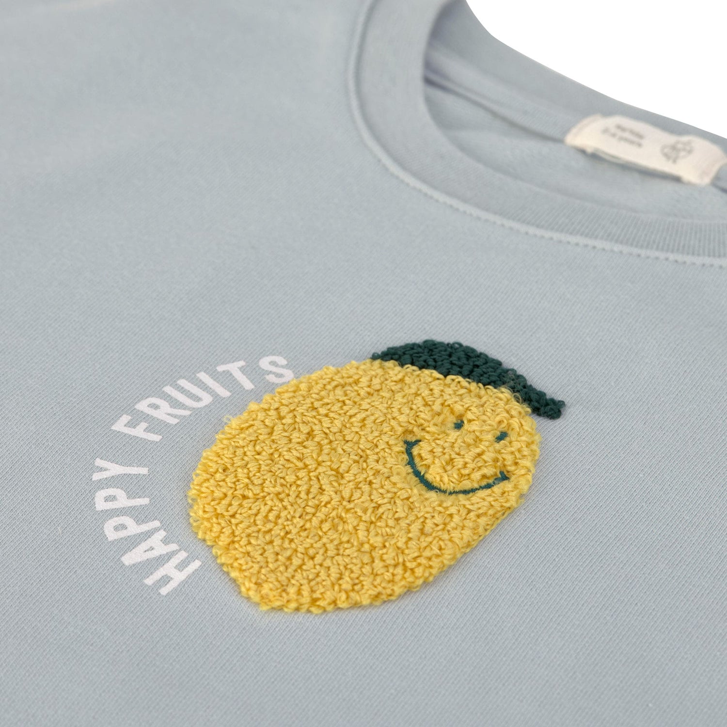 Lässig - Baby Sweater Birne grau aus Biobaumwolle