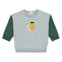 Lässig - Baby Sweater Birne grau aus Biobaumwolle