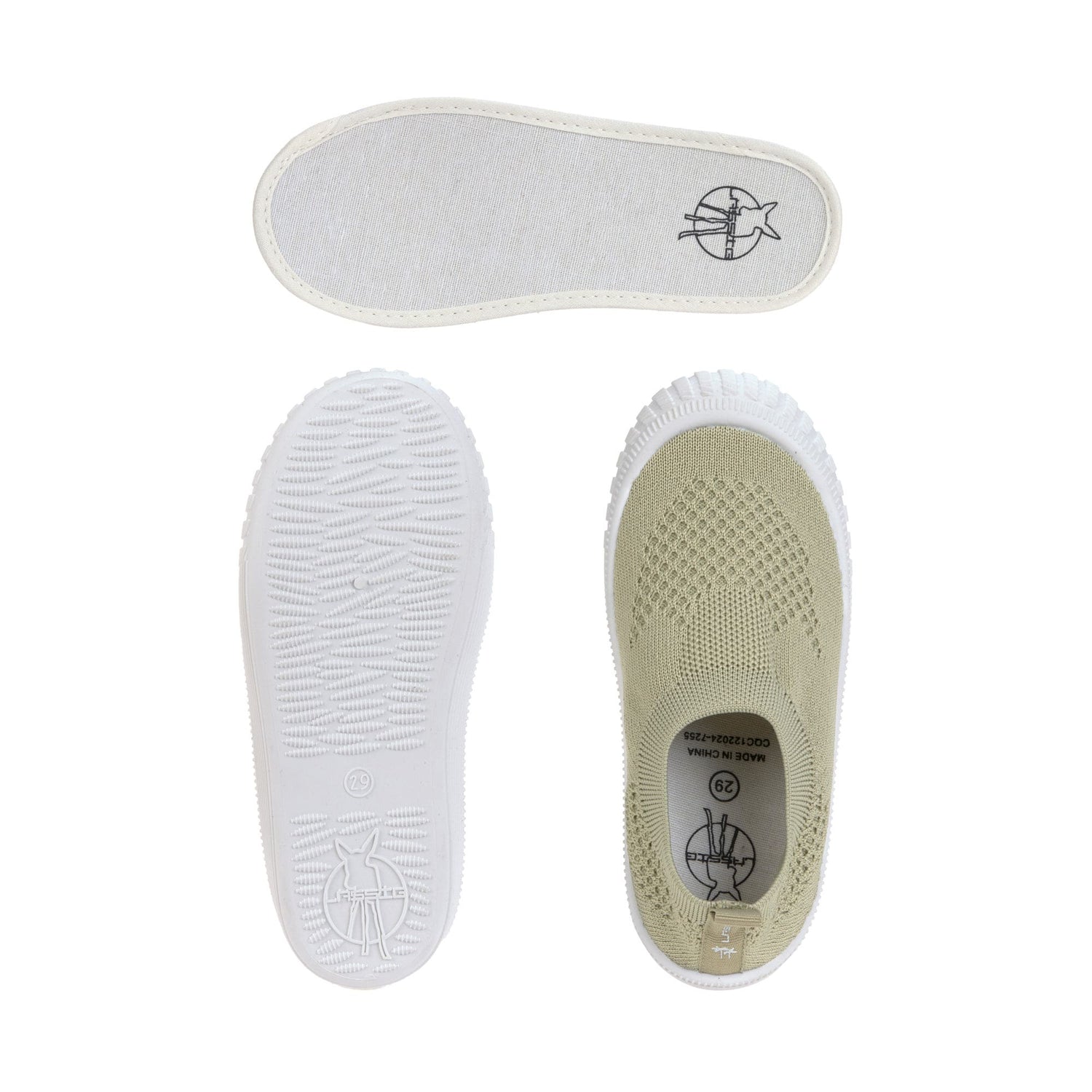Lässig-Badeschuhe-Khaki-grün