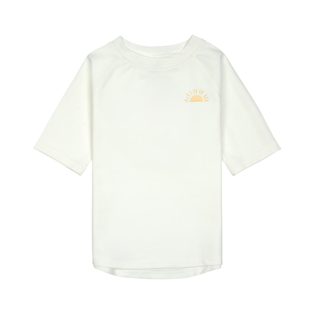 Lässig-Badeshirt-Sonne-weiß