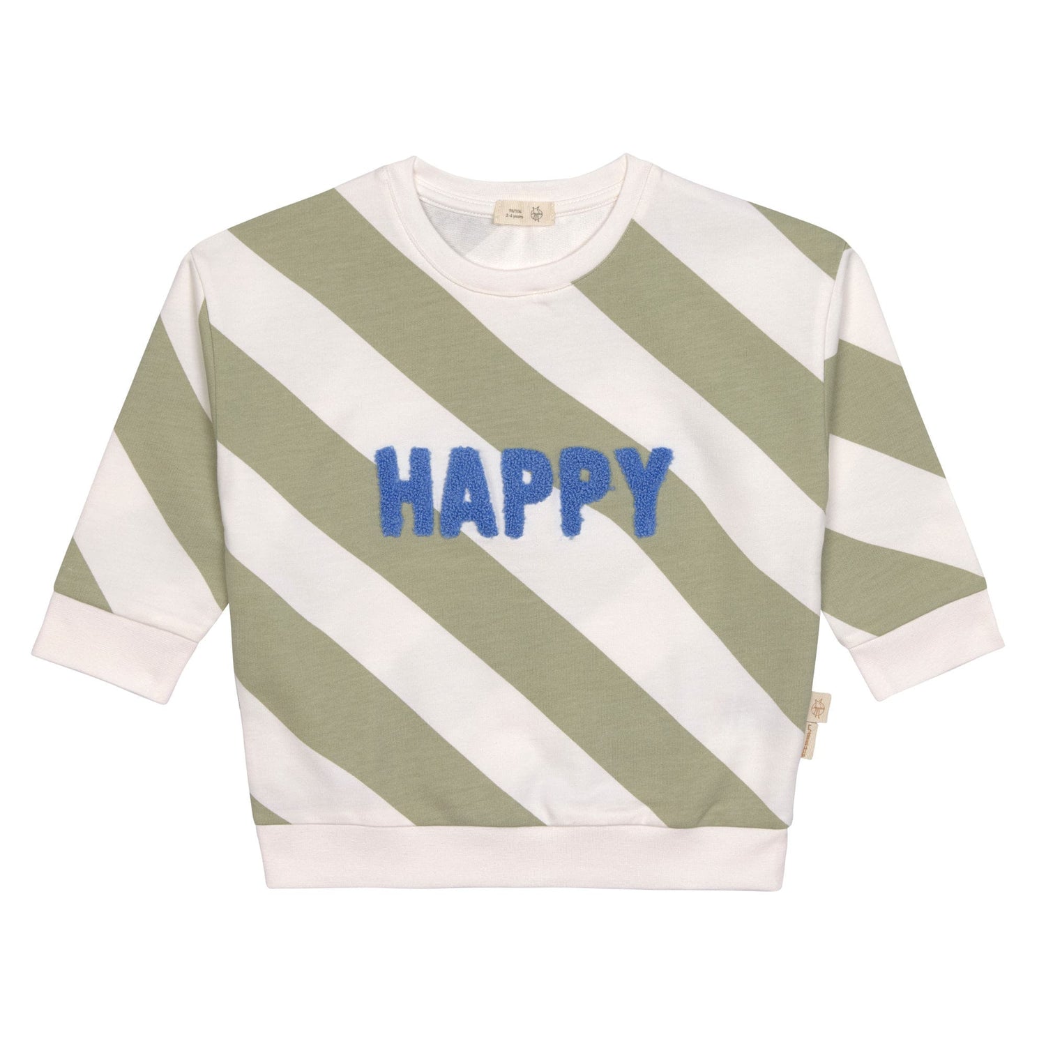 Lässig - Kinder Sweater HAPPY grün