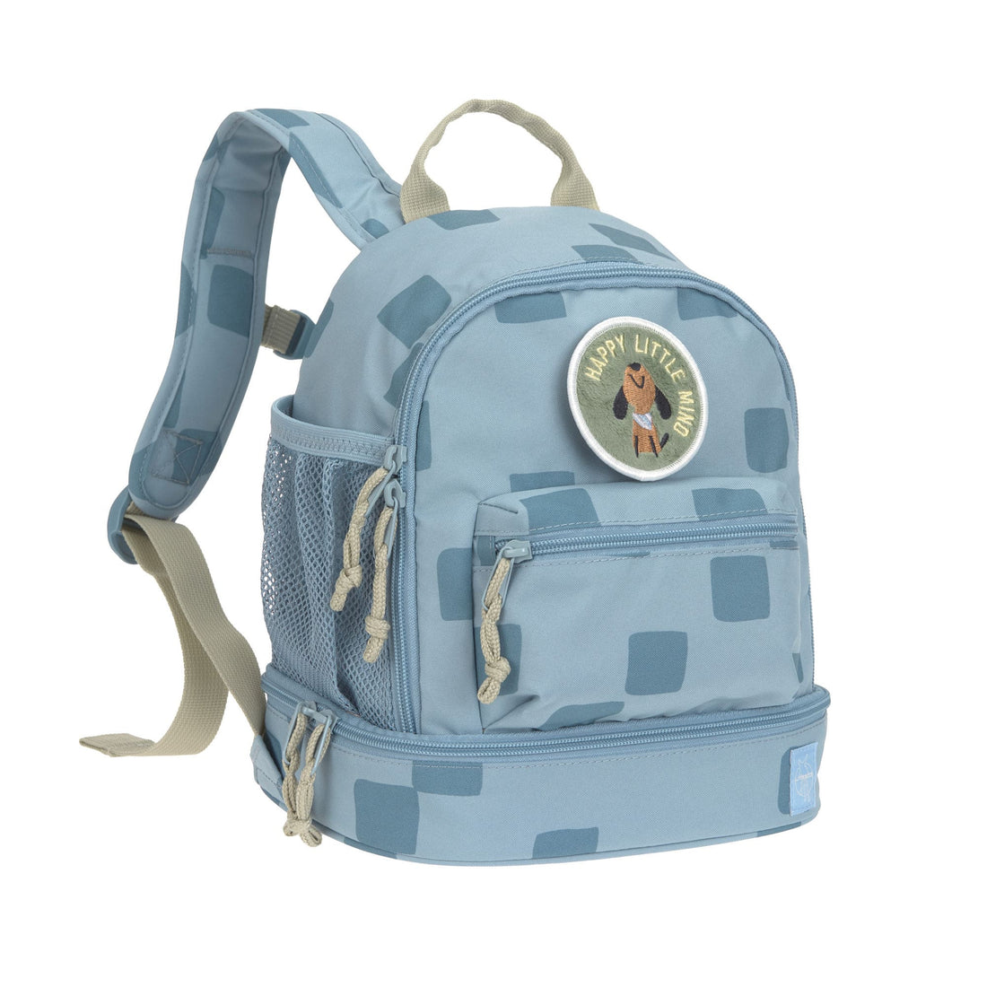 Lässig - Kinderrucksack Hund in blau