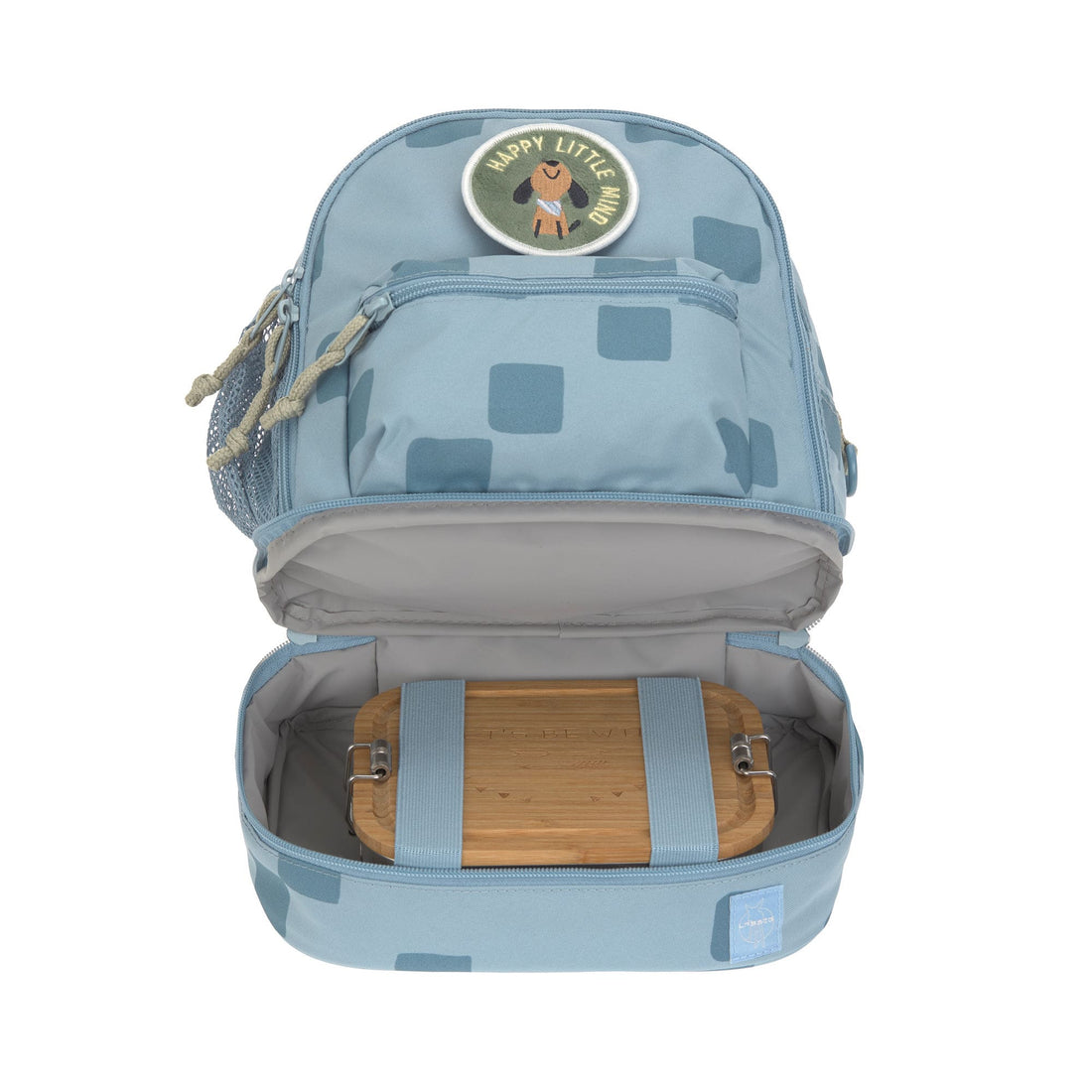 Lässig - Kinderrucksack Hund in blau