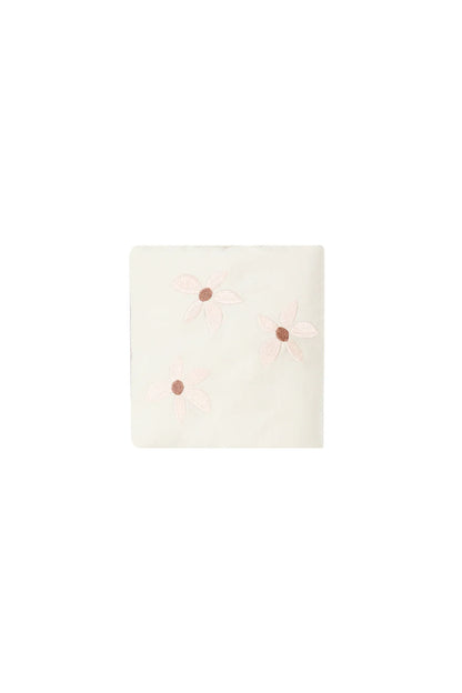 Leevje - Knisterbuch aus Baumwolle (bio) Schmetterling rosa