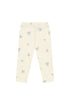 Leevje - Leggings "Birds" für Babys/Mädchen beige - clean