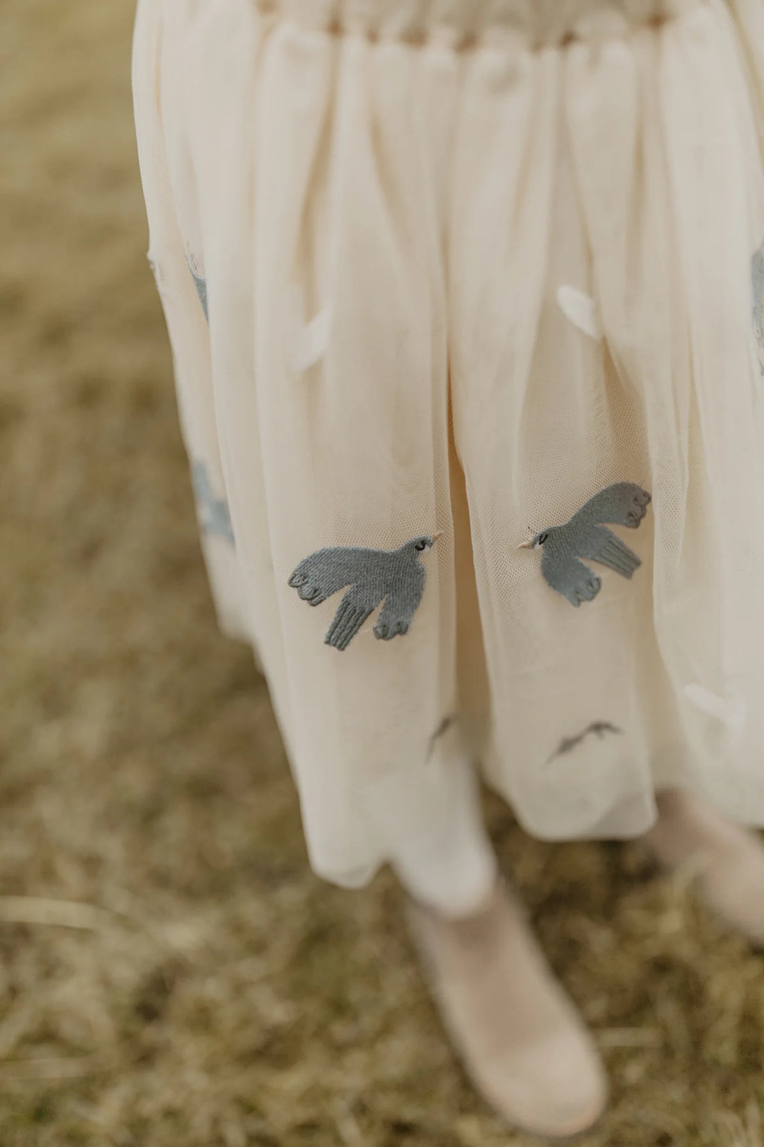 Leevje - Baby Tüllrock "Birds & Hearts" für Kinder/Mädchen