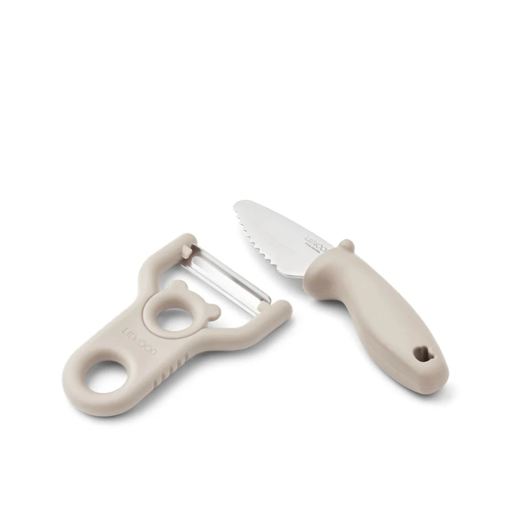 Liewood - Kinder Küchenhelfer-Set: Messer &amp; Schäler