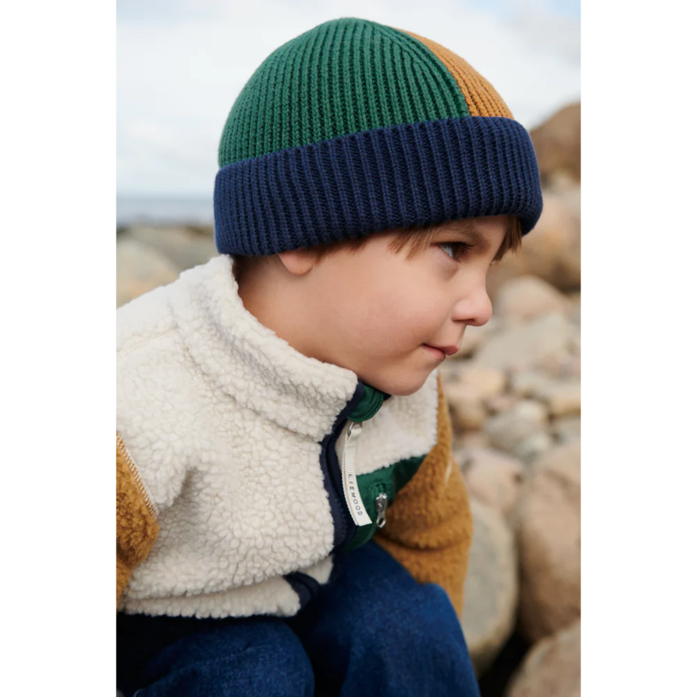 Liewood - Beanie Ezra garden green mix