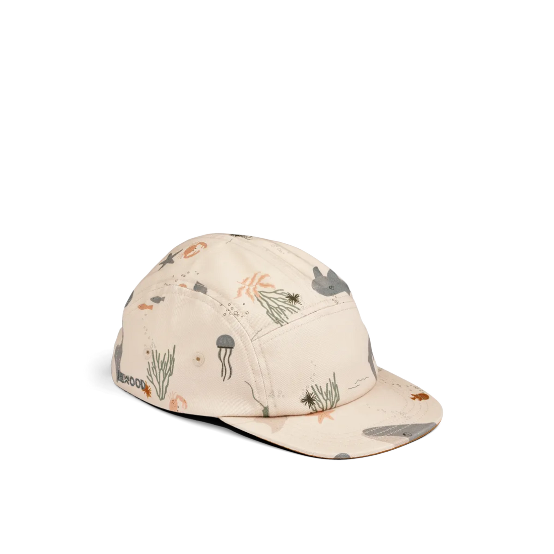 er Sonnenkappe/ Cap Meerestiere Biobaumwolle