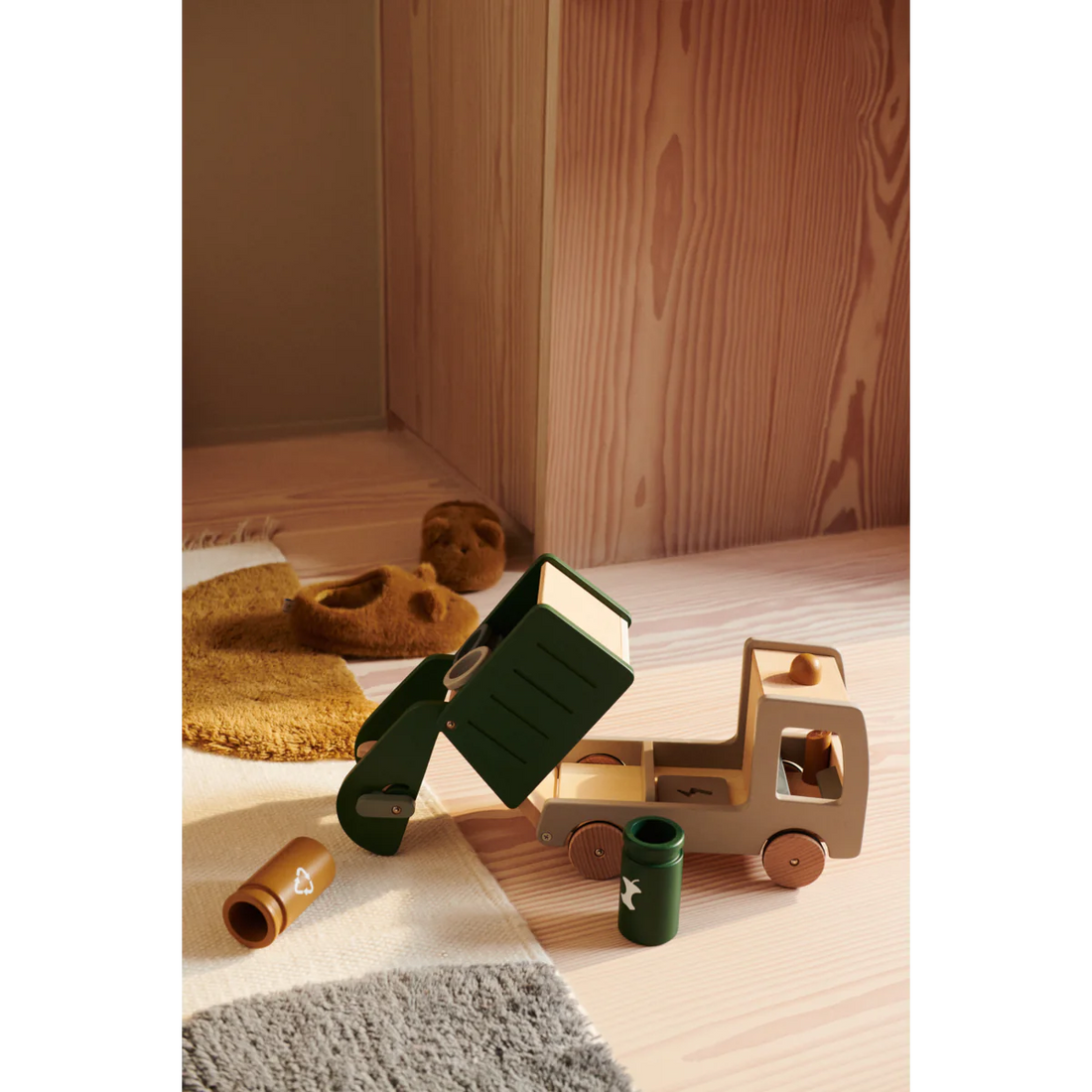 Liewood - Irina Recycling Truck/ Müllauto aus Holz