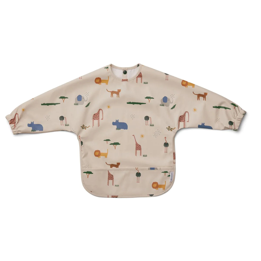 Liewood - Lätzchen mit Ärmeln Safari