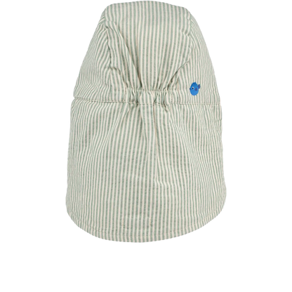 Liewood - Sonnenkappe Cecilia Biobaumwolle Streifen blau