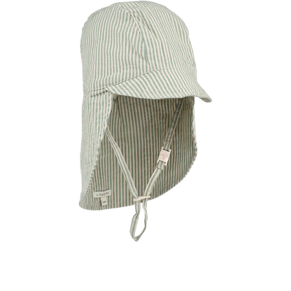 Liewood - Sonnenkappe Cecilia Biobaumwolle Streifen blau