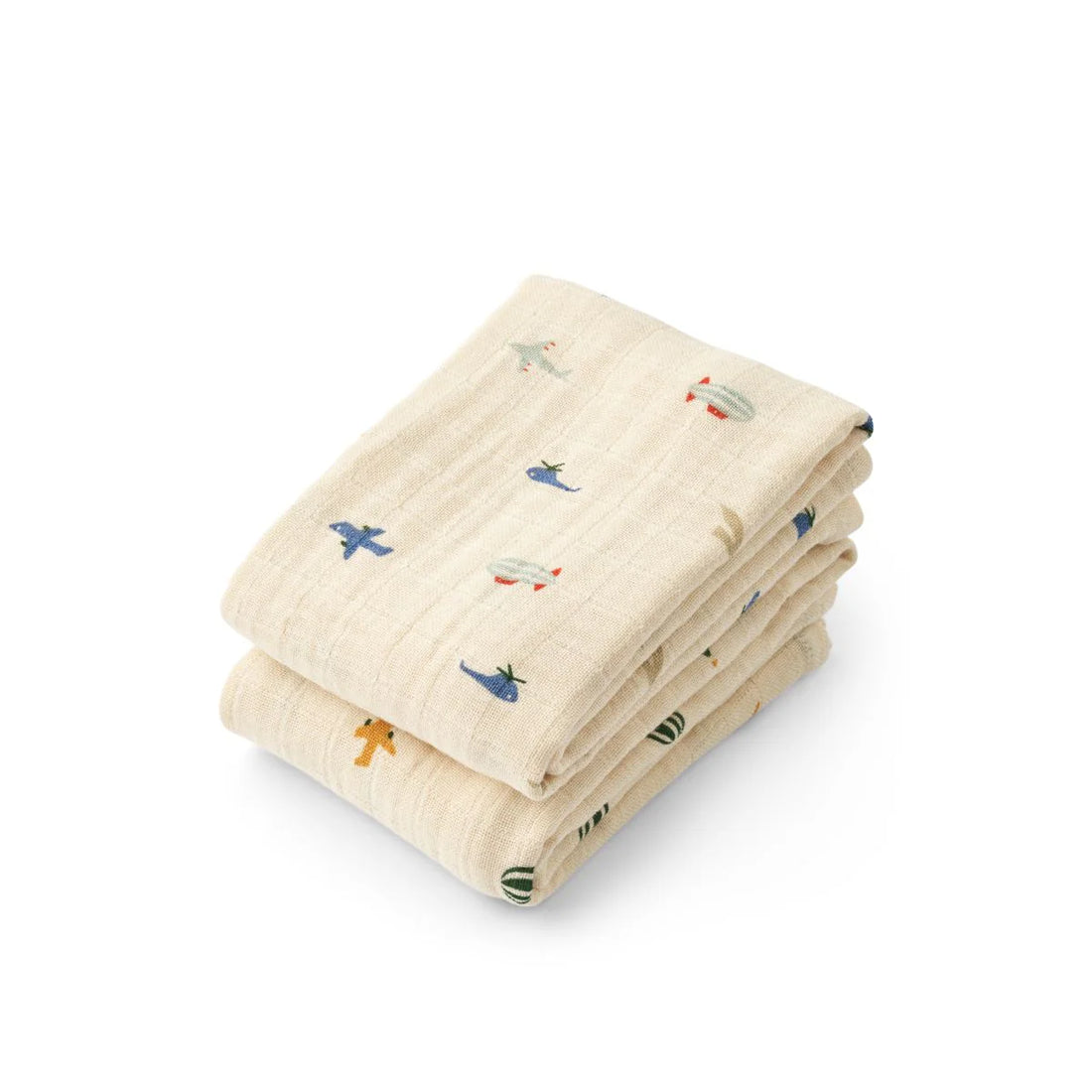 Liewood - Baby Swaddles Lewis Biobaumwolle Flugzeuge