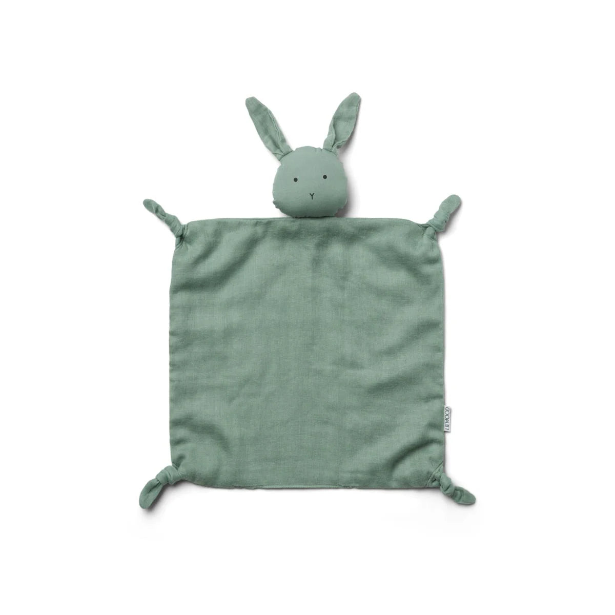 Liewood - Knuddeltuch Biobaumwolle Hase mint