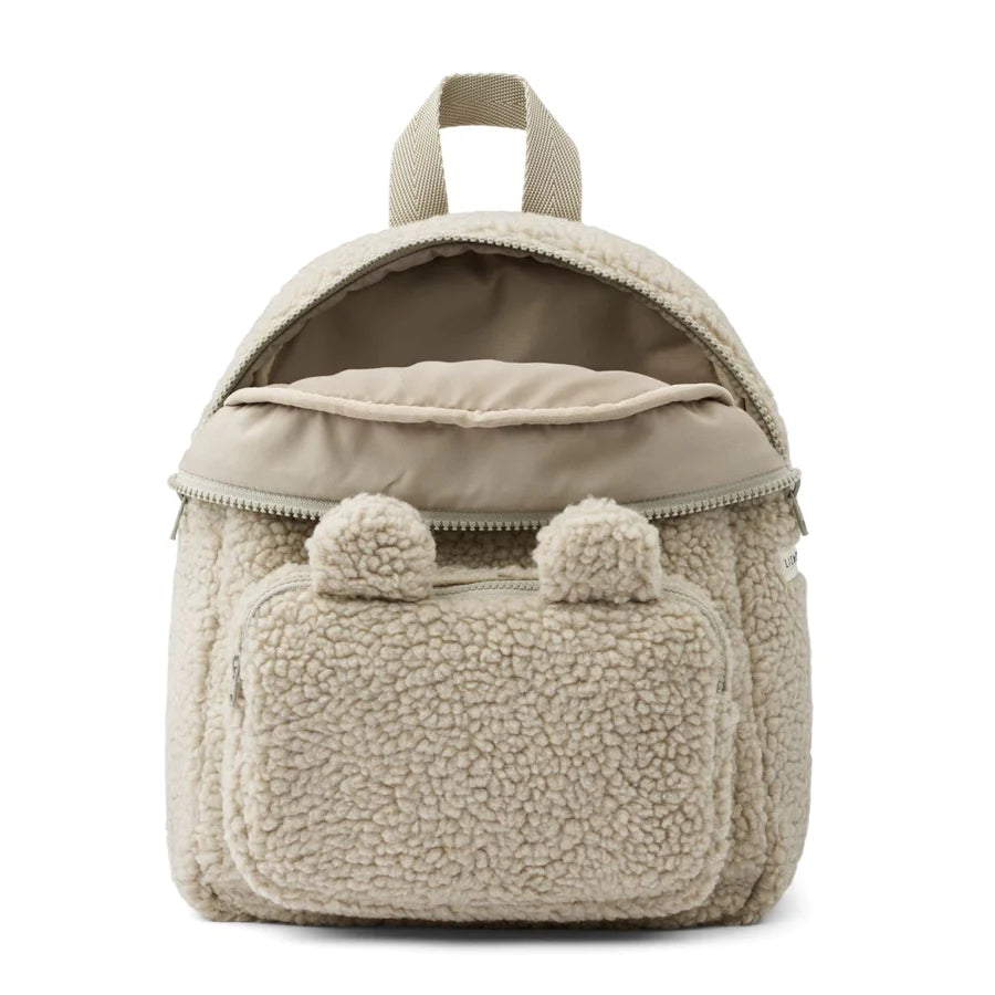 Liewood - Kinderrucksack natur, mist aus recyceltem polyester