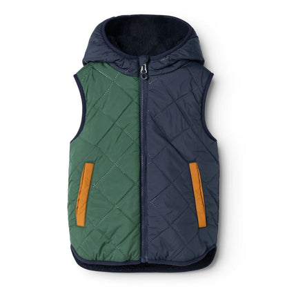 Liewood - Kinder Wende-Fleeceweste Diana Navy Mix