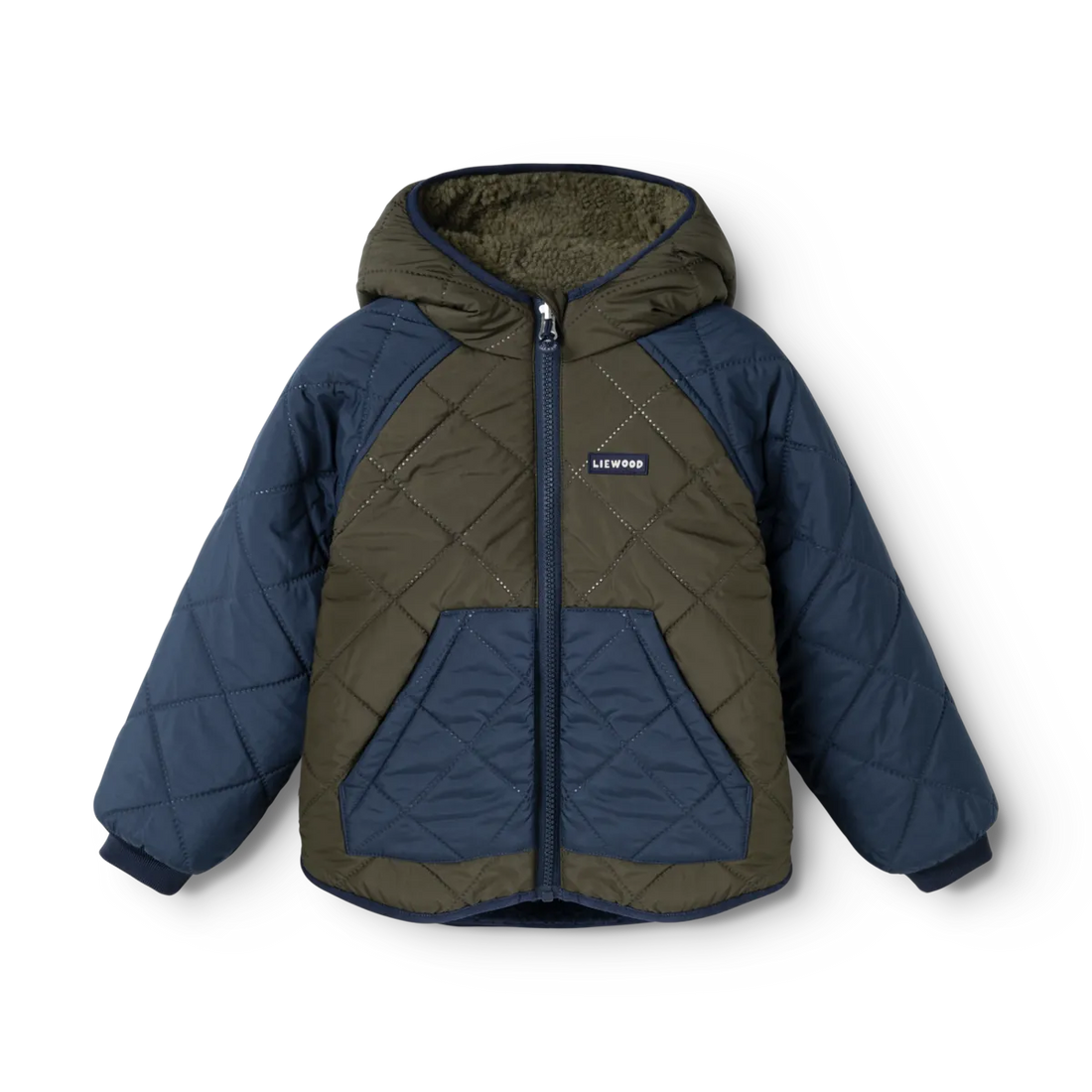 Liewood - Wende-Thermojacke Jackson blau/olive