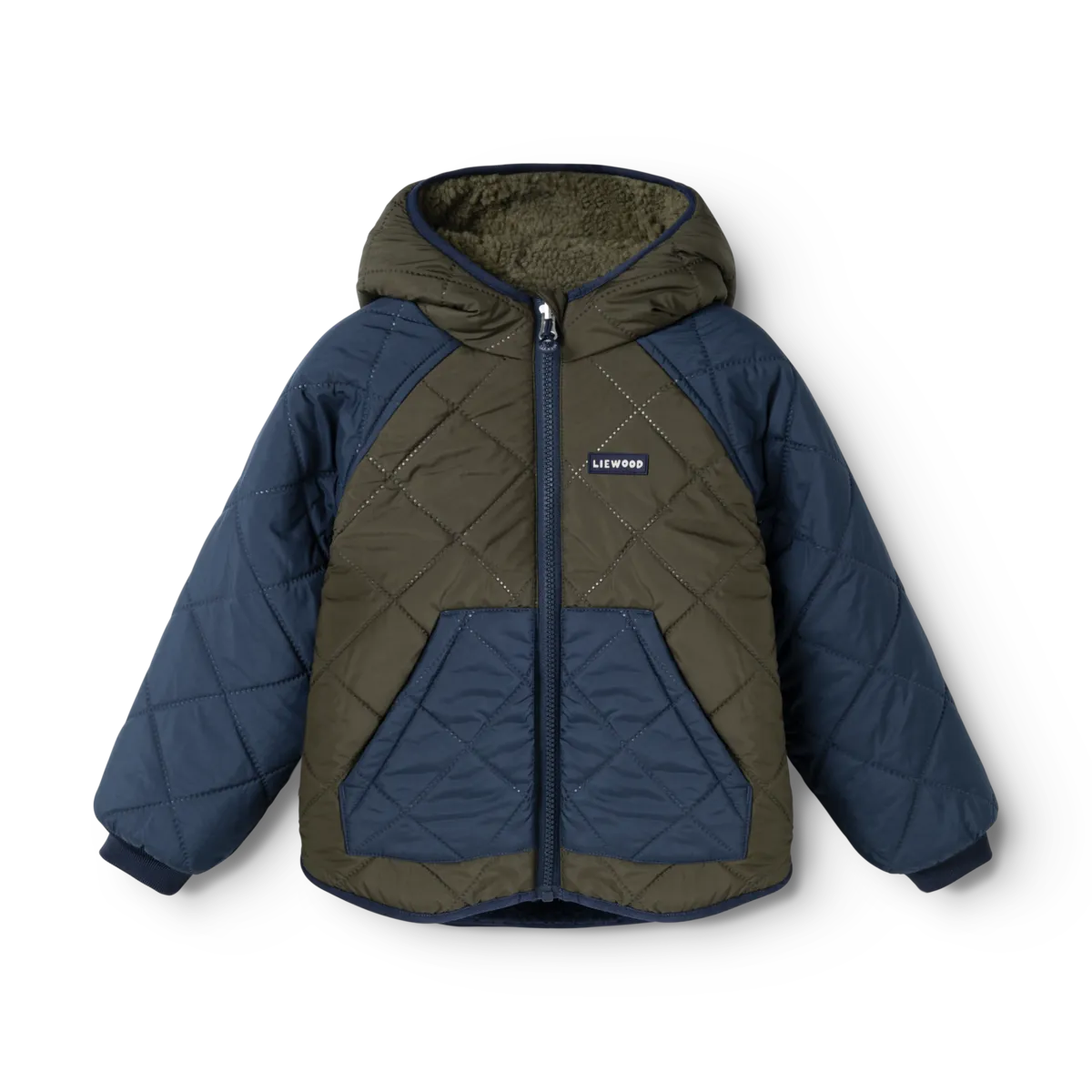 Liewood - Wende-Thermojacke Jackson blau/olive
