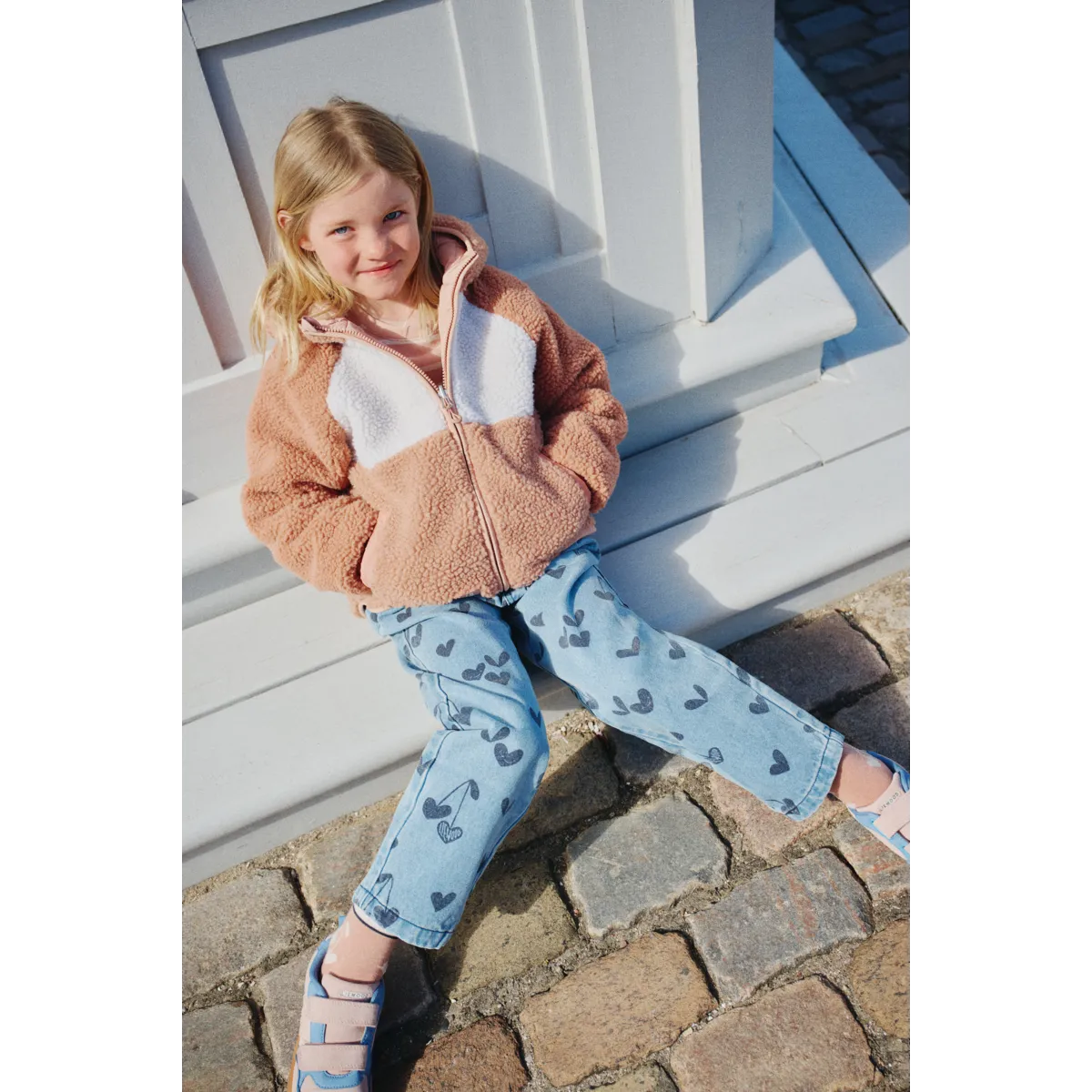 Liewood - Kinder Wende-Thermojacke Jackson rosa