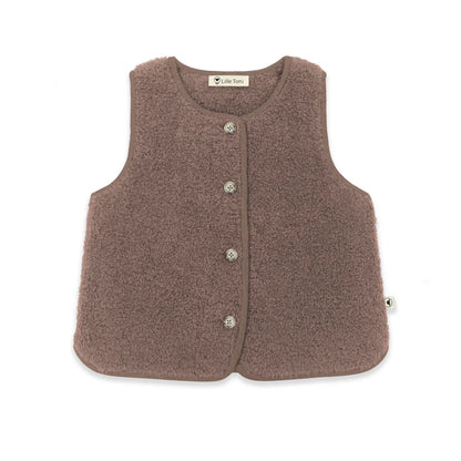 Lille Toni - Baby Wollweste Rene braun