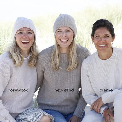 Lille Toni - Damen Pullover &quot;Meike&quot; beige aus Merinowolle in unterschiedlichen Farben