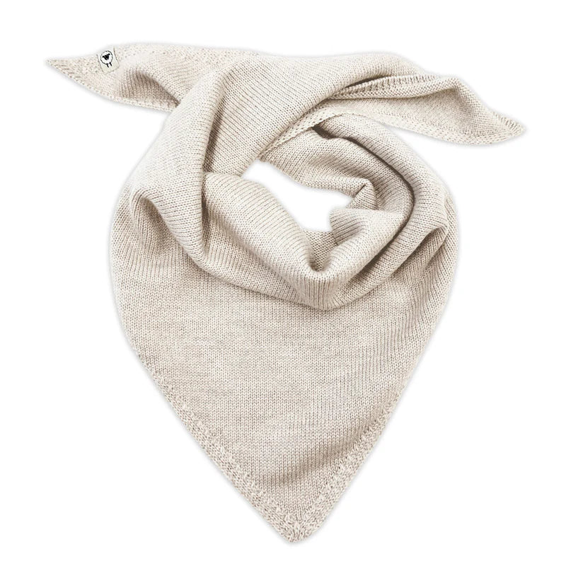 Lille Toni - Dreickeckstuch &quot;Elise&quot; beige aus Merinowolle - unisex