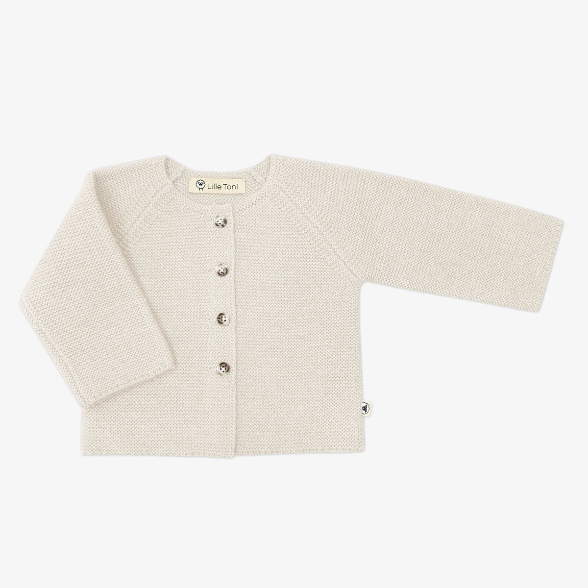 Lille Toni - Baby Strickjacke "Emil" creme