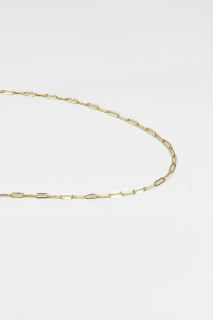 Little Jewellery Story - Basic Armband LINK, gold