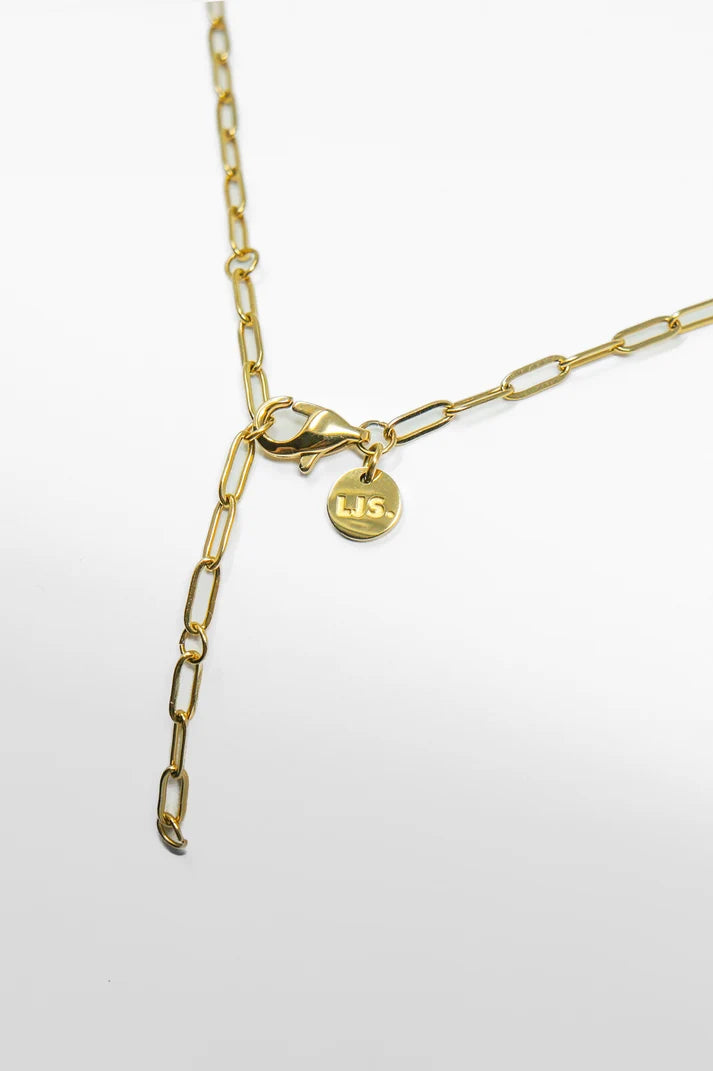 Little Jewellery Story - Basic Halskette LINK, gold