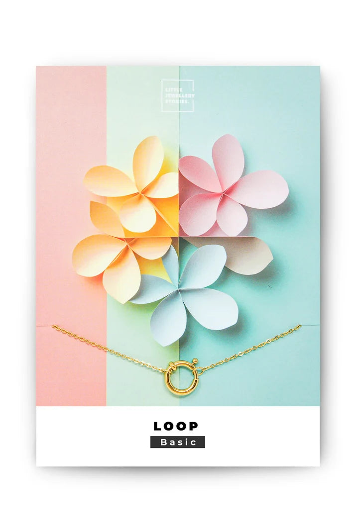 Little Jewellery Story - Basic Armband LOOP, gold