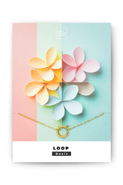 Little Jewellery Story - Basic Armband LOOP, gold