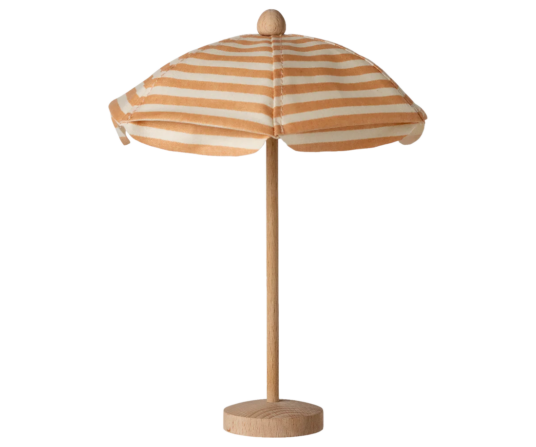 Maileg - Sonnenschirm für Mäuse gelb/ natur