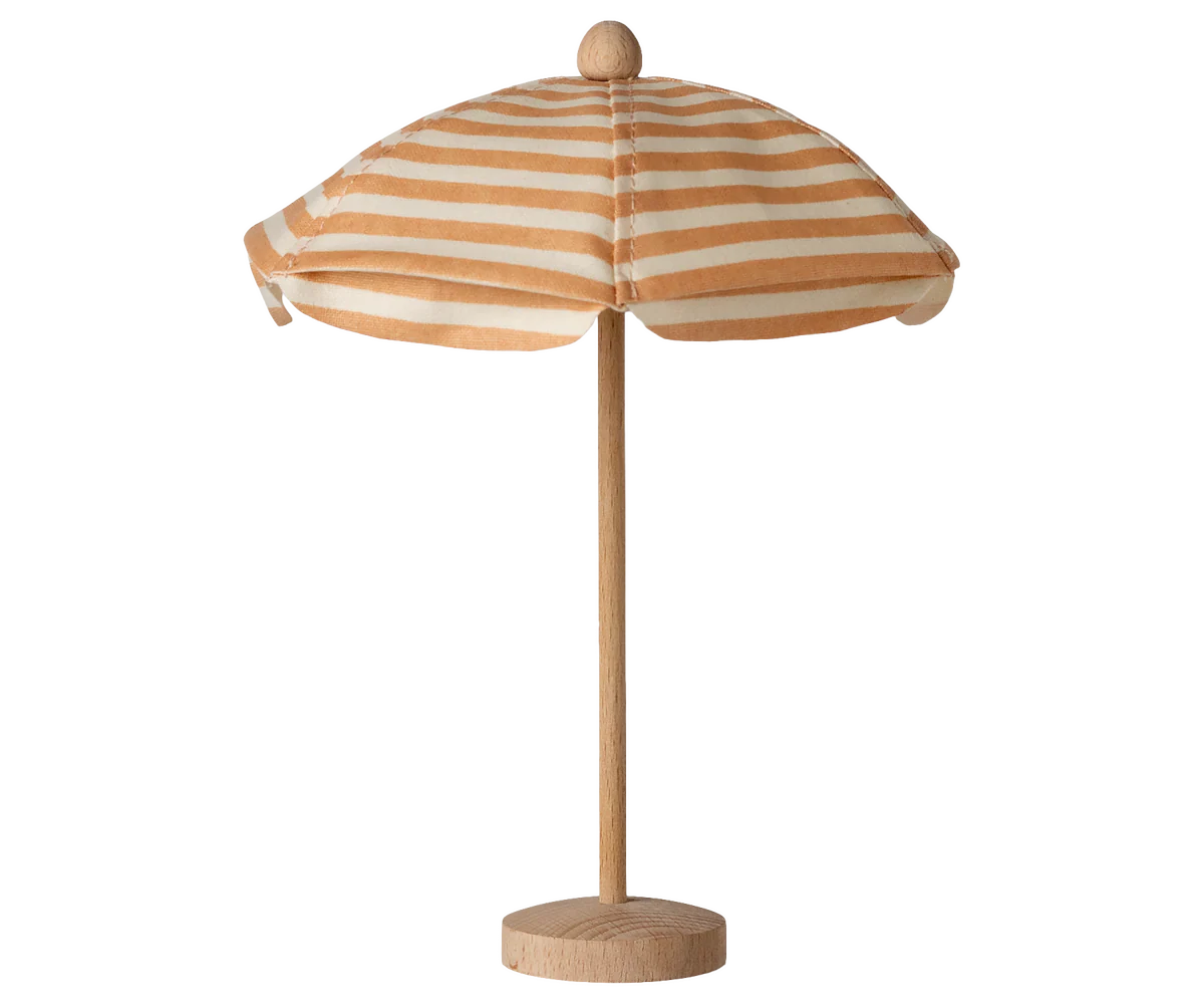 Maileg -  Sonnenschirm für Mäuse gelb/ natur