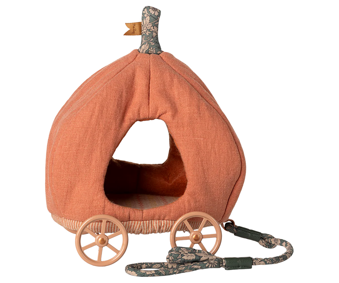 Maileg -  Kürbiswagen Maus