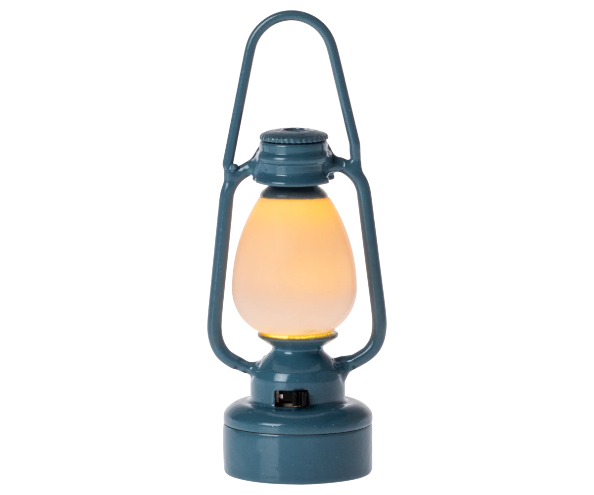 Maileg - Vintage Laterne Maus blau