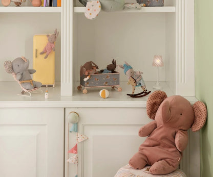 Maileg - Stofftier Elefant medium rosa Punkte