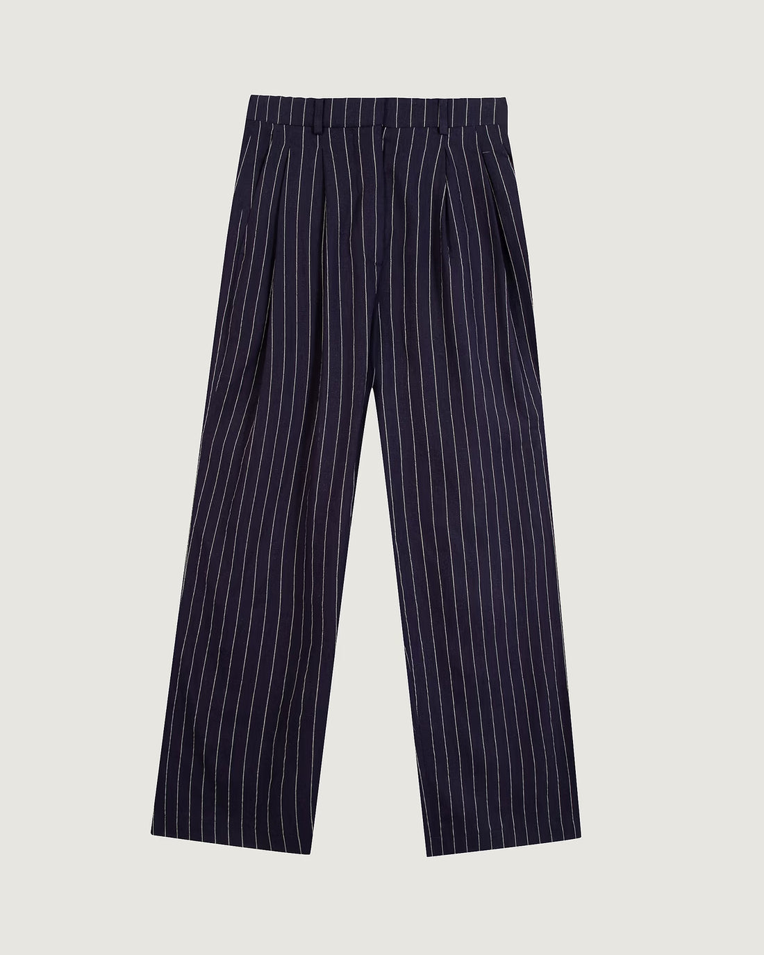 Maison Labiche Paris - Damen Hose Streifen blau weiß