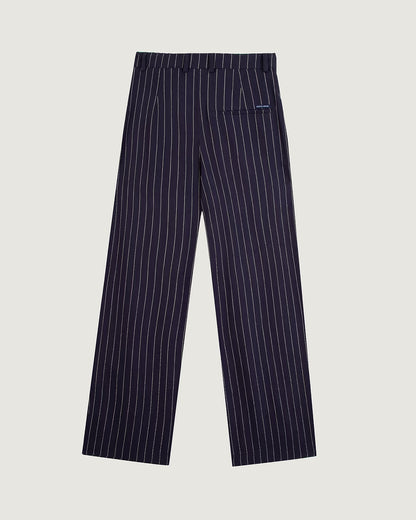 Maison Labiche Paris - Damen Hose Streifen blau weiß