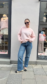 Maisonlabiche-pullover-bonjou-rosa