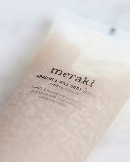 Meraki - Körperpeeling apricot &amp; rice