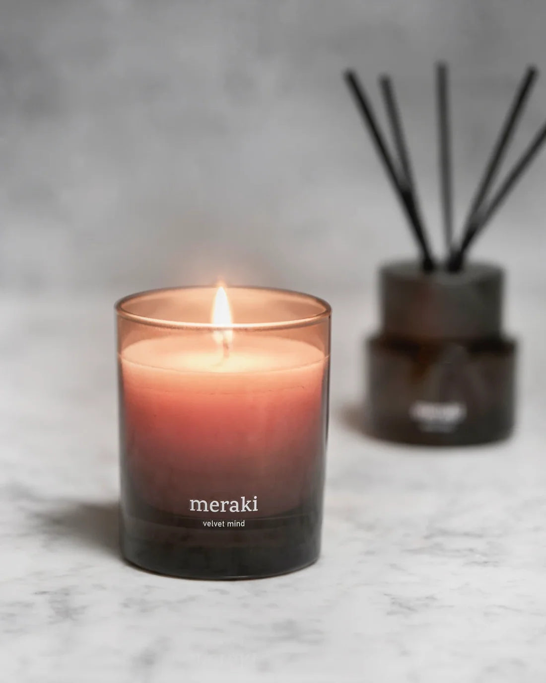 Meraki - Duftkerze im Glas Velvet mind
