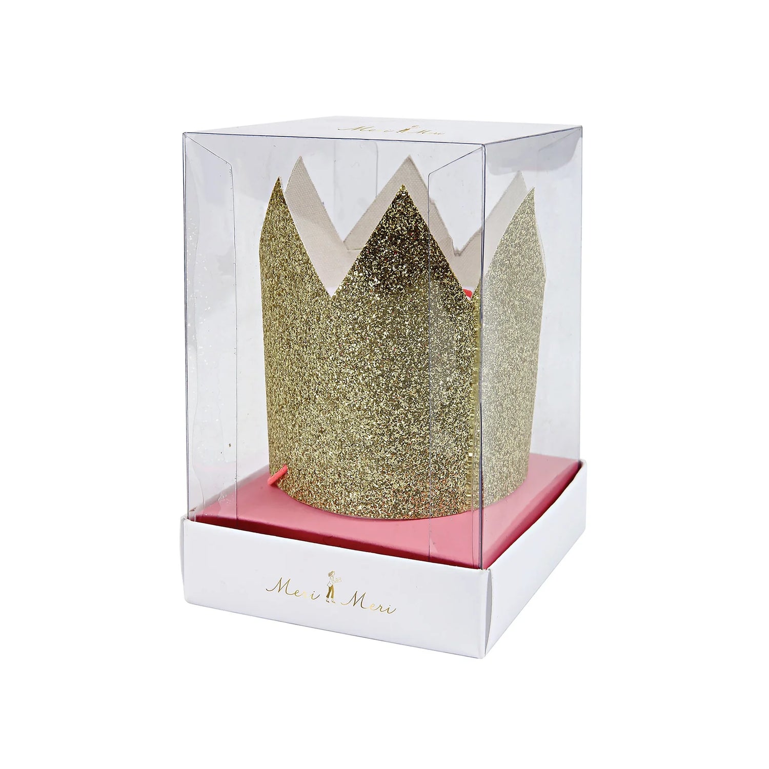 Meri Meri - goldene Glitzerkronen