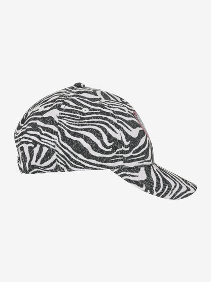 Minymo - Kinder Kappe Baumwolle zebraprint