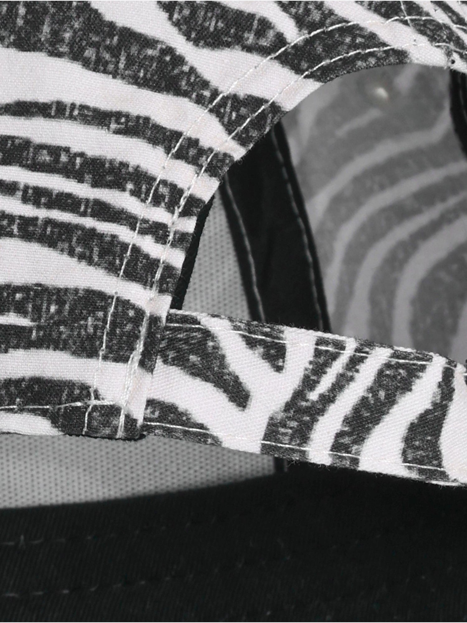 Minymo - Kinder Kappe Baumwolle zebraprint