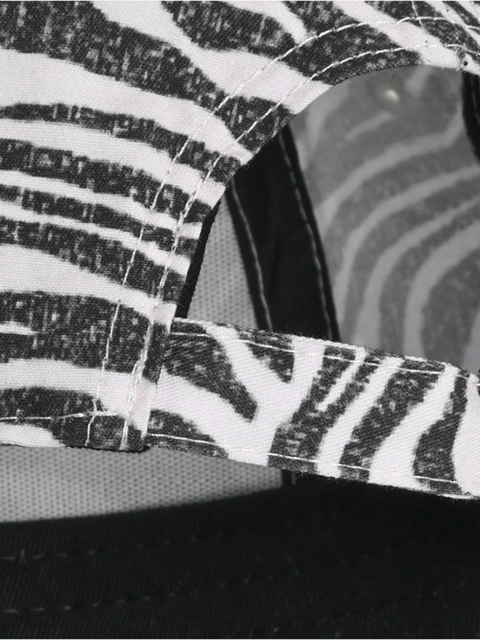 Minymo - Kinder Kappe Baumwolle zebraprint