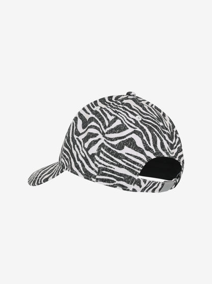 Minymo - Kinder Kappe Baumwolle zebraprint