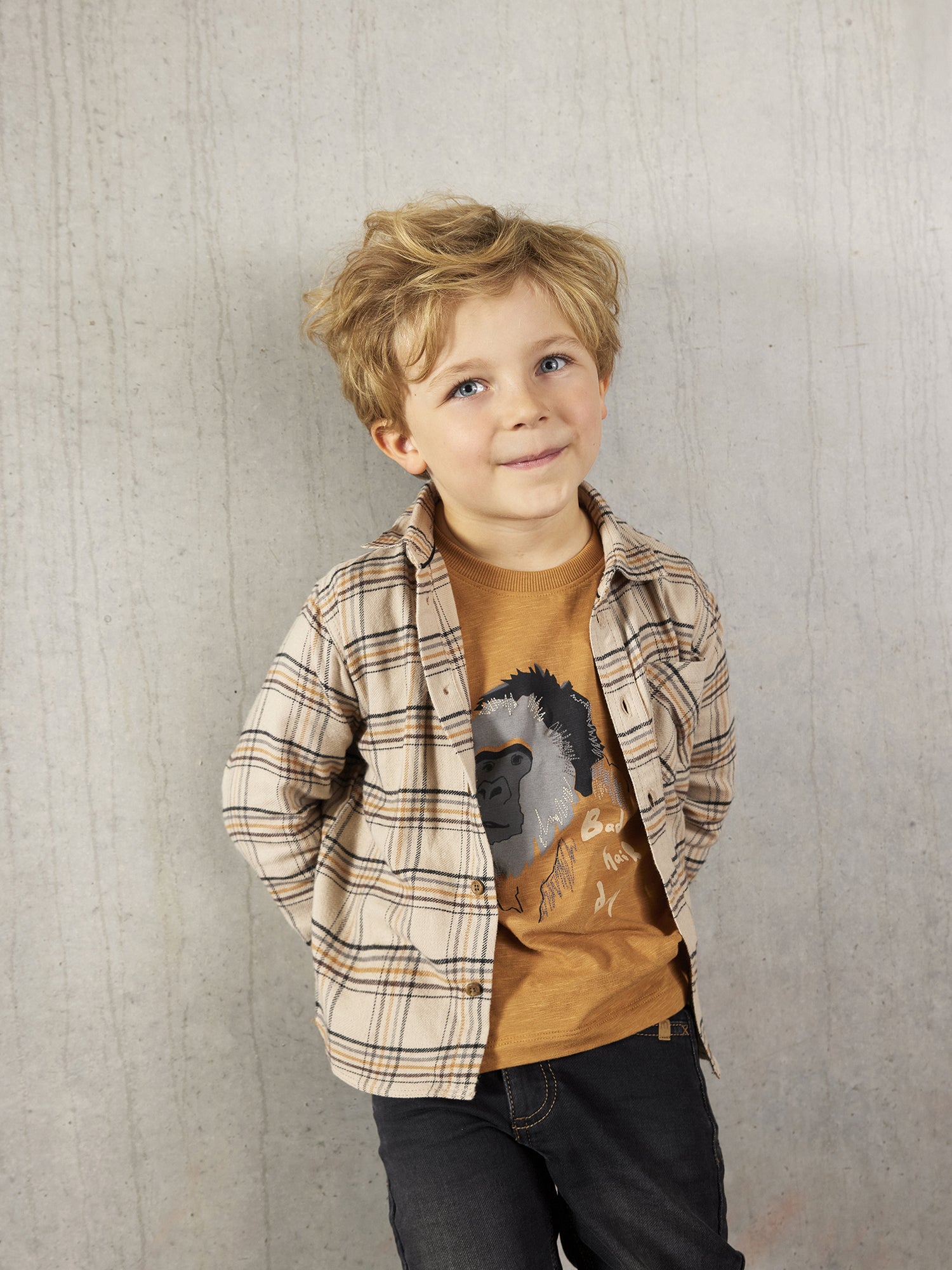 Minymo-kindershirt-gorilla-braun